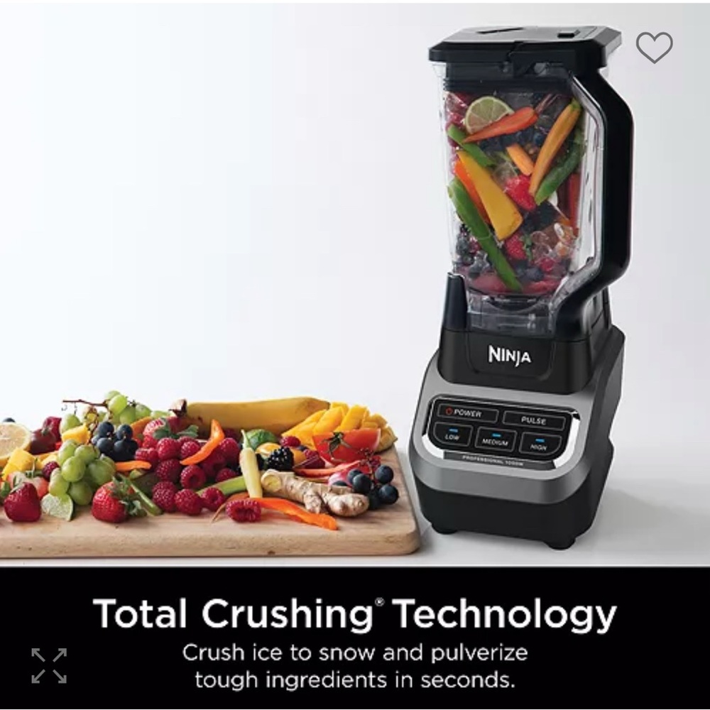 Ninja BL610 Professional 72-oz 1000W Blender
NEW IN BOX